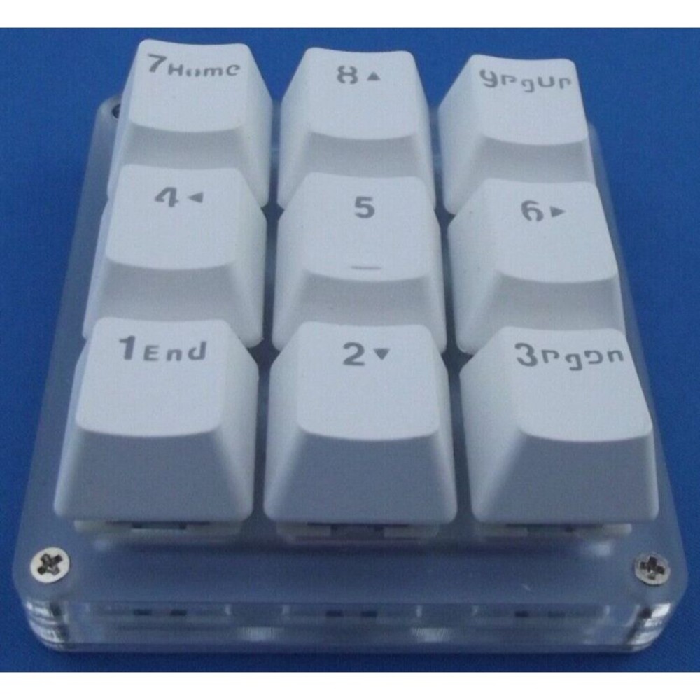 9 Key Qmk Hotswap Support Function Type C Mx Switches Mechanical Keyboard Numpad